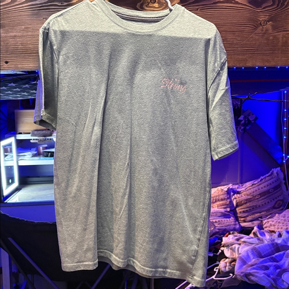 Stylish Gray Short Sleeve Tee